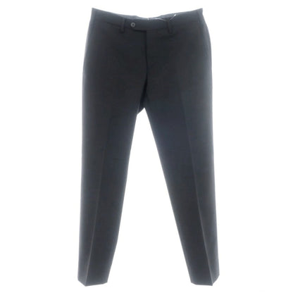 [Used] GERMANO Stretch Wool Polyester Dress Slacks Pants Black [46] [Condition Rank B] [Men&