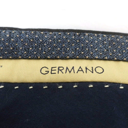 【中古】ジェルマーノ GERMANO ストレッチ ウールポリエステル ドレススラックスパンツ ブラック【 46 】【 状態ランクB 】【 メンズ 】