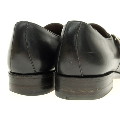 【中古】カルミナ CARMINA シングルモンクストラップ ドレスシューズ ブラック【 6 1/2 】【 状態ランクC 】【 メンズ 】