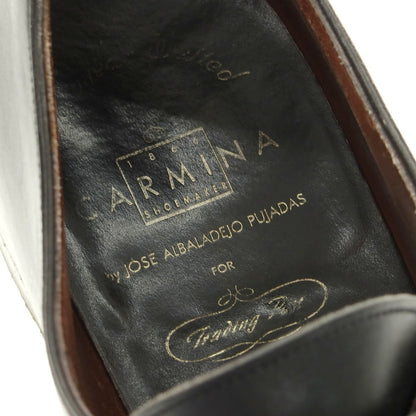 【中古】カルミナ CARMINA シングルモンクストラップ ドレスシューズ ブラック【 6 1/2 】【 状態ランクC 】【 メンズ 】