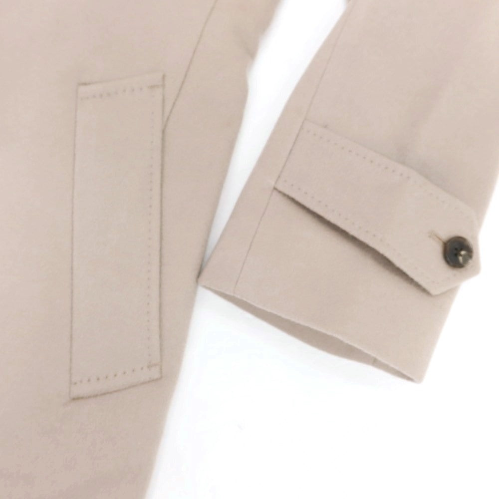 【中古】ミラショーン mila schon カシミヤ ステンカラーコート ピンクベージュ【サイズ46】【 状態ランクA 】【 メンズ 】 [CPD]