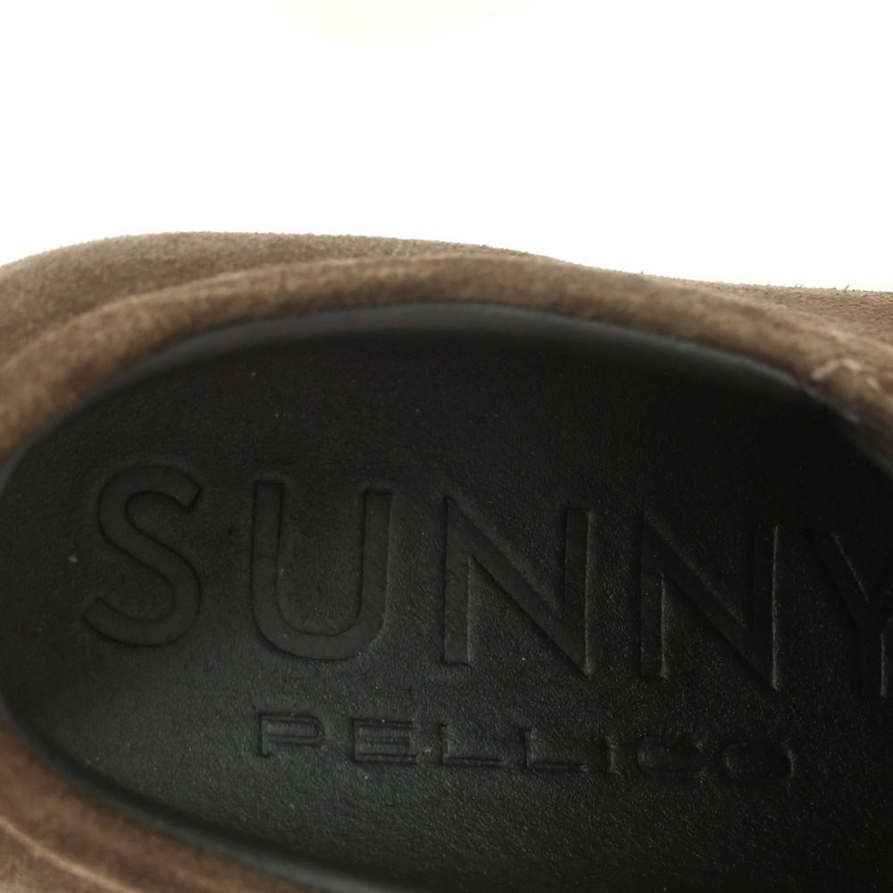 【中古】ペリーコ サニー PELLICO  SUNNY スエード スニーカー ダークブラウン【 39 】【 状態ランクB 】【 メンズ 】