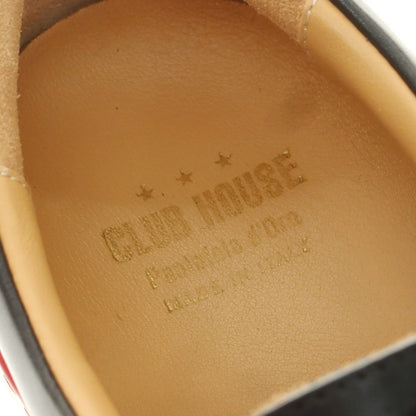 【中古】パントフォラドーロ Pantofola dOro ダブルモンク レザー スニーカー ブラック【 41 】【 状態ランクB 】【 メンズ 】