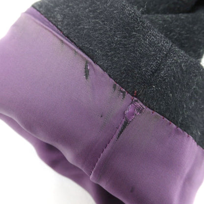 【中古】ランバンコレクション LANVIN COLLECTION アンゴラ スタンドカラー コート ブラック【 46 】【 状態ランクC 】【 メンズ 】