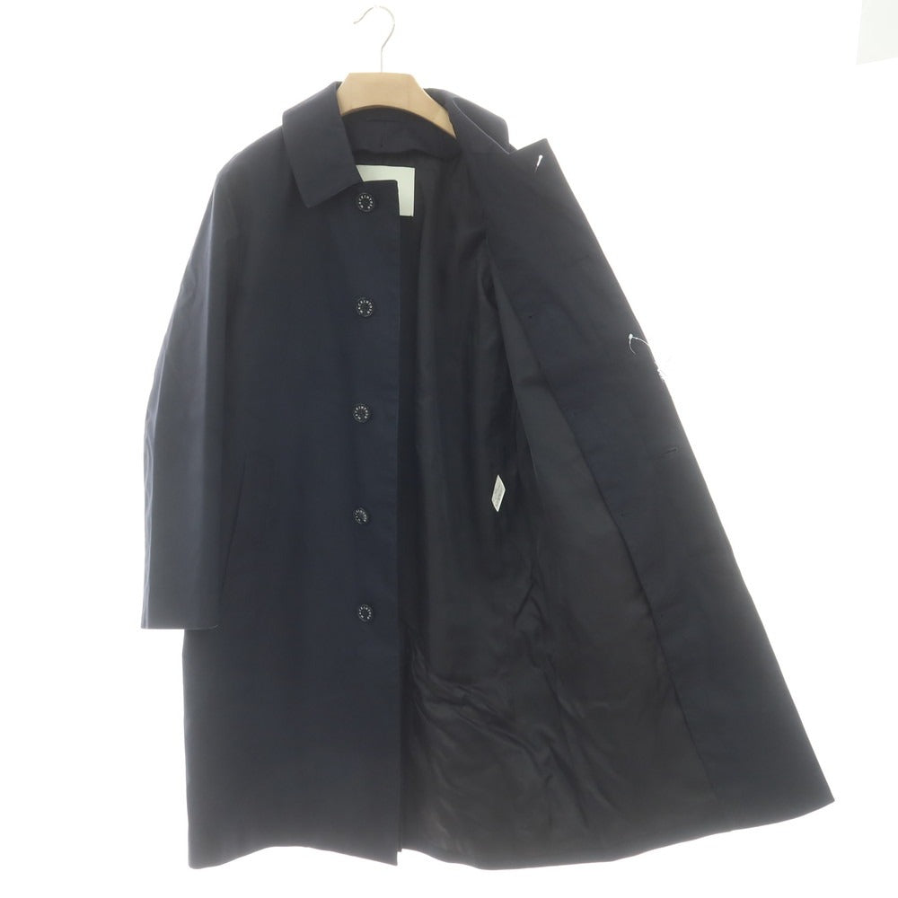 【中古】マッキントッシュ Mackintosh コットン ステンカラーコート ダークネイビー【 38 】【 状態ランクB 】【 メンズ 】