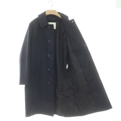 【中古】マッキントッシュ Mackintosh コットン ステンカラーコート ダークネイビー【 38 】【 状態ランクB 】【 メンズ 】