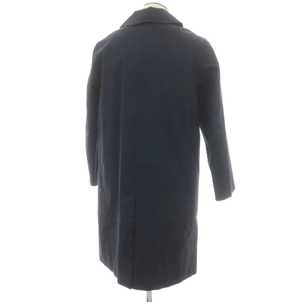 【中古】マッキントッシュ Mackintosh コットン ステンカラーコート ダークネイビー【 38 】【 状態ランクB 】【 メンズ 】