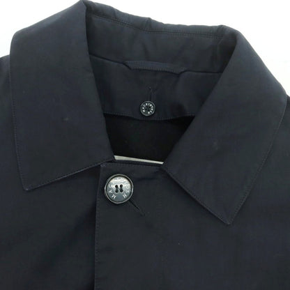 【中古】マッキントッシュ Mackintosh コットン ステンカラーコート ダークネイビー【 38 】【 状態ランクB 】【 メンズ 】