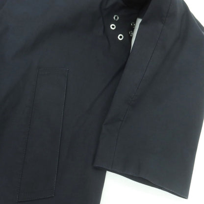 【中古】マッキントッシュ Mackintosh コットン ステンカラーコート ダークネイビー【 38 】【 状態ランクB 】【 メンズ 】