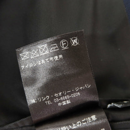 【中古】セオリー theory ストレッチウール 2つボタンスーツ ネイビー【 上38/下30 】【 状態ランクD 】【 メンズ 】