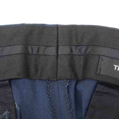 【中古】セオリー theory ストレッチウール 2つボタンスーツ ネイビー【 上38/下30 】【 状態ランクD 】【 メンズ 】