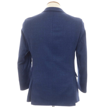 【中古】ヒューゴボス HUGO BOSS ウール 2つボタンスーツ ダークブルー【 46 】【 状態ランクC 】【 メンズ 】