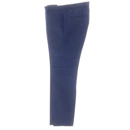 【中古】ヒューゴボス HUGO BOSS ウール 2つボタンスーツ ダークブルー【 46 】【 状態ランクC 】【 メンズ 】