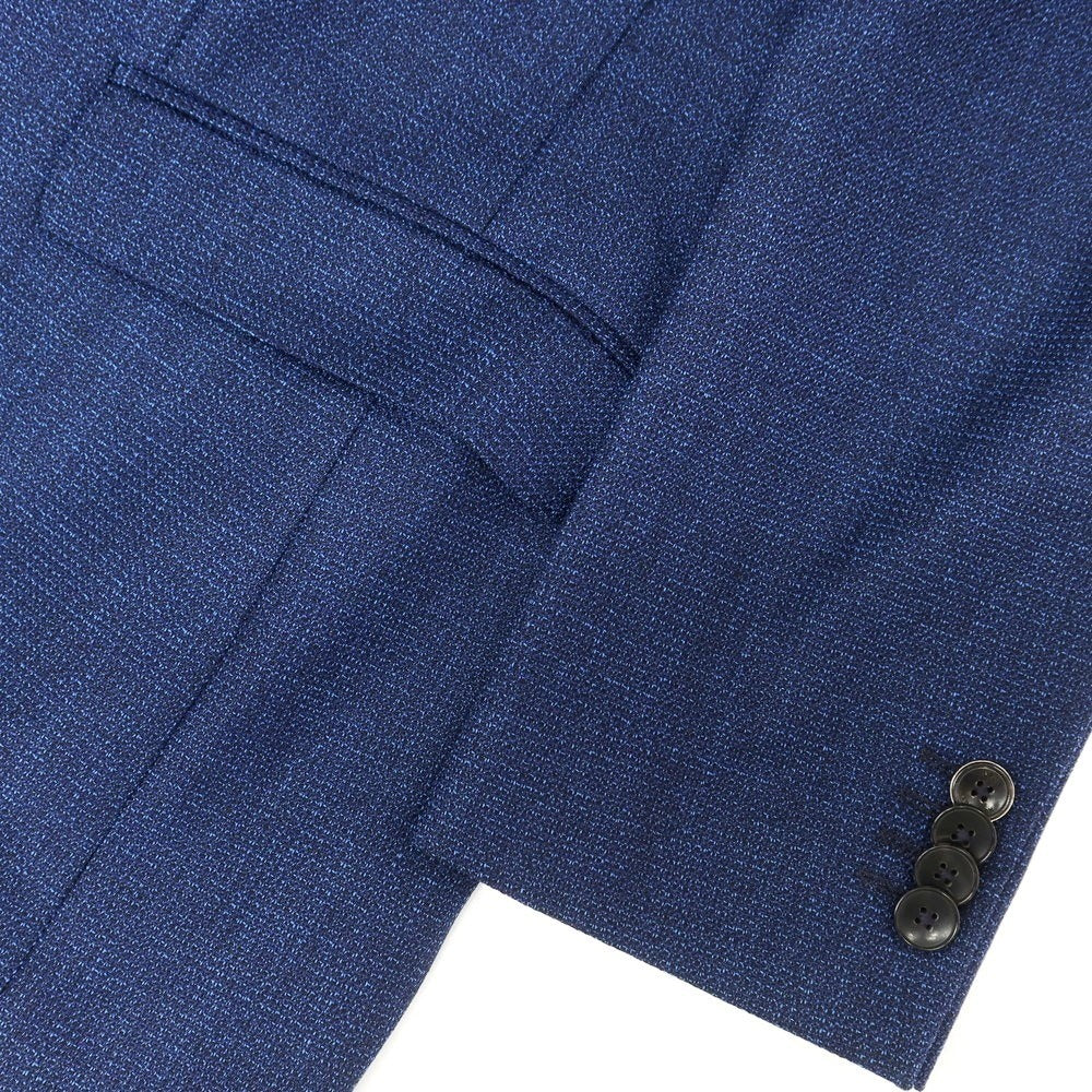 【中古】ヒューゴボス HUGO BOSS ウール 2つボタンスーツ ダークブルー【 46 】【 状態ランクC 】【 メンズ 】