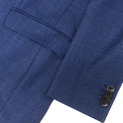 【中古】ヒューゴボス HUGO BOSS ウール 2つボタンスーツ ダークブルー【 46 】【 状態ランクC 】【 メンズ 】
