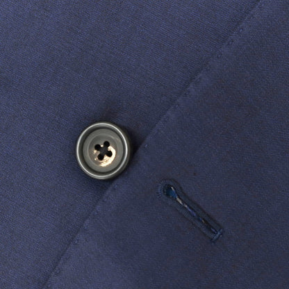 【中古】ランバンコレクション LANVIN COLLECTION ウール 2つボタンスーツ ネイビー【 表記なし（Ｍ位） 】【 状態ランクB 】【 メンズ 】