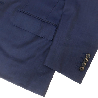 【中古】ランバンコレクション LANVIN COLLECTION ウール 2つボタンスーツ ネイビー【 表記なし（Ｍ位） 】【 状態ランクB 】【 メンズ 】