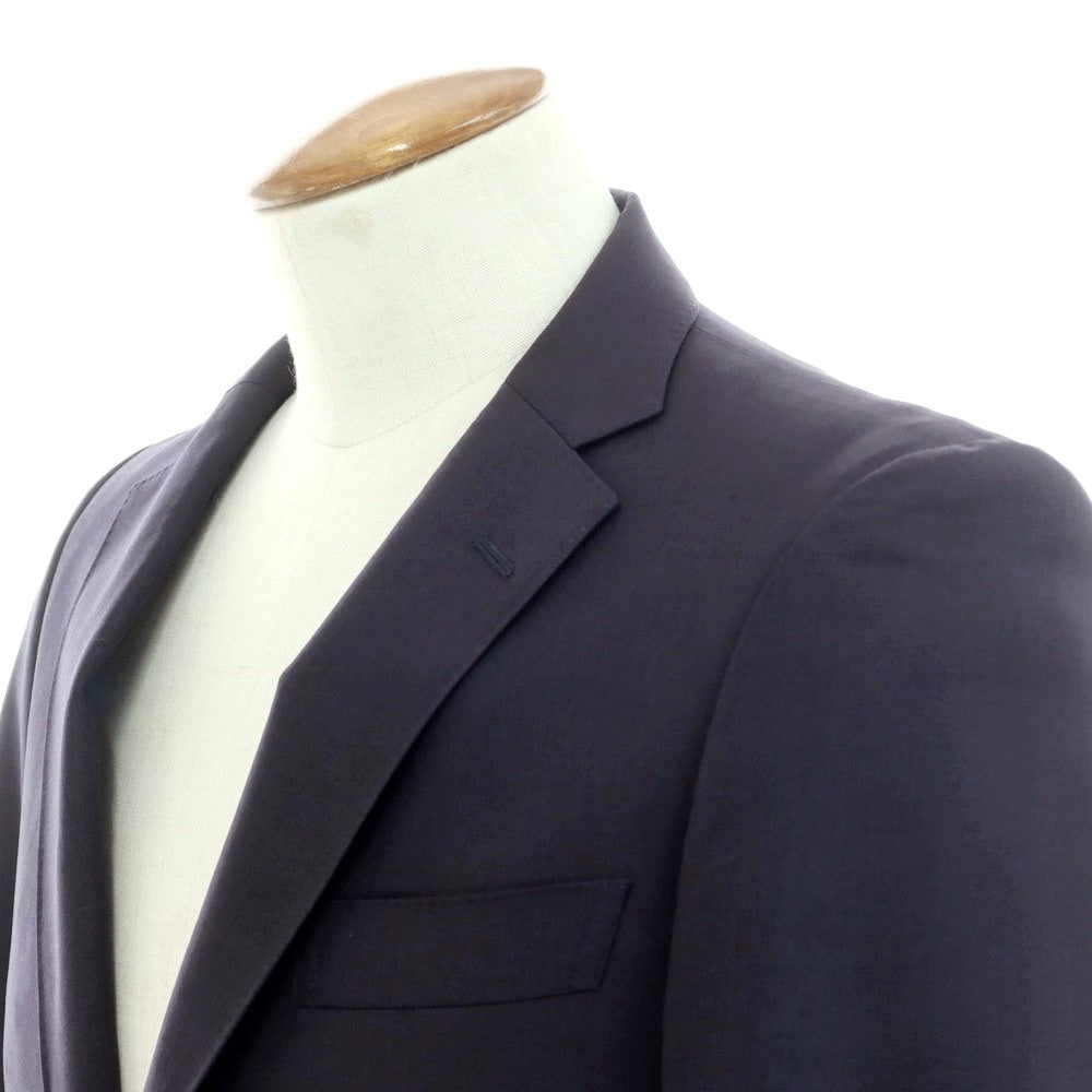 【中古】ダンヒル Dunhill ウール 2つボタンスーツ ダークネイビー【 表記なし（Ｍ位） 】【 状態ランクC 】【 メンズ 】