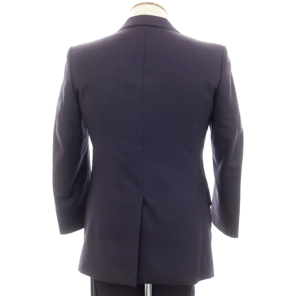 【中古】ダンヒル Dunhill ウール 2つボタンスーツ ダークネイビー【 表記なし（Ｍ位） 】【 状態ランクC 】【 メンズ 】