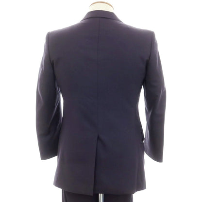 【中古】ダンヒル Dunhill ウール 2つボタンスーツ ダークネイビー【 表記なし（Ｍ位） 】【 状態ランクC 】【 メンズ 】