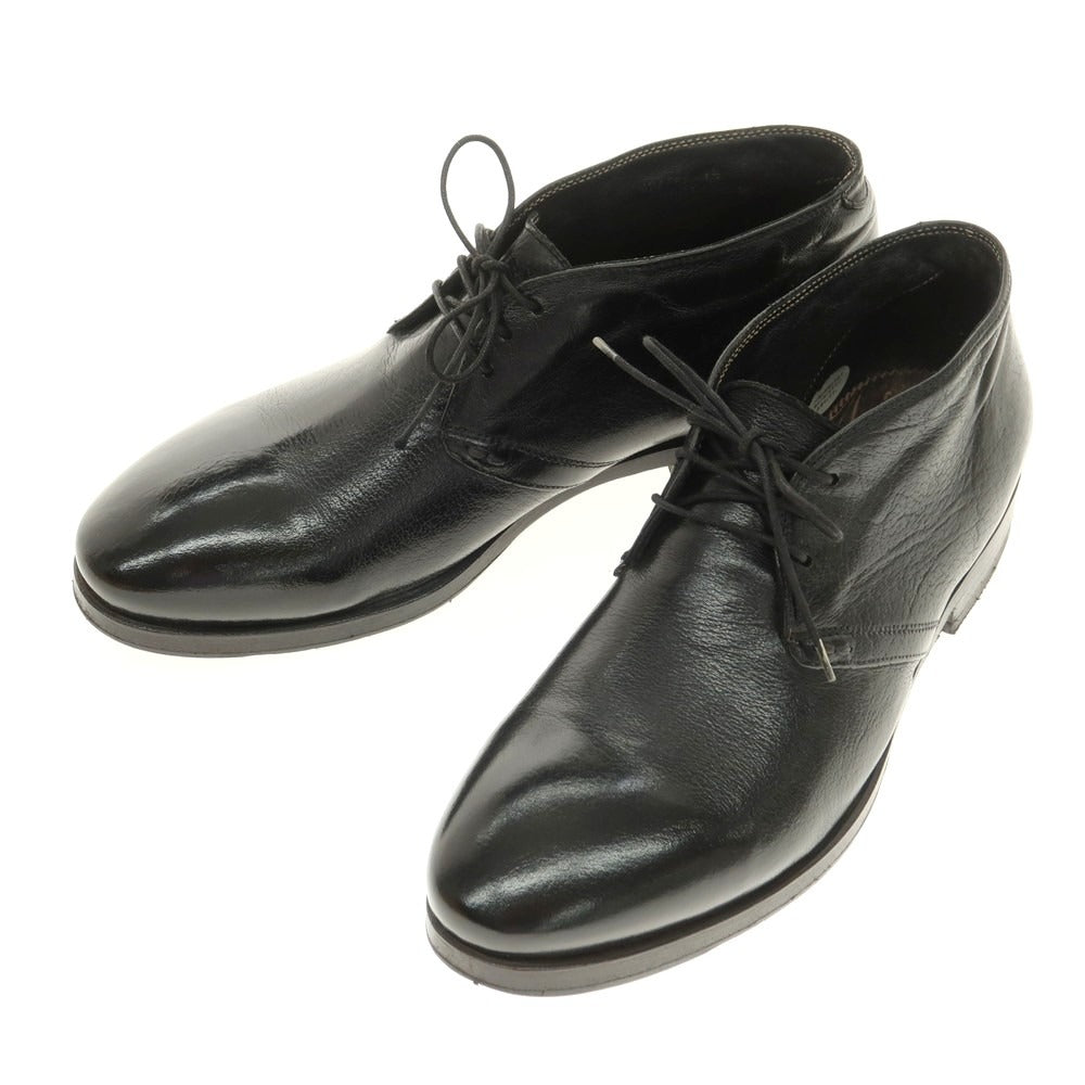 [Used] Paul Smith DIP DYED Chukka Boots Black [7 1/2] [Condition Rank B] [Men&