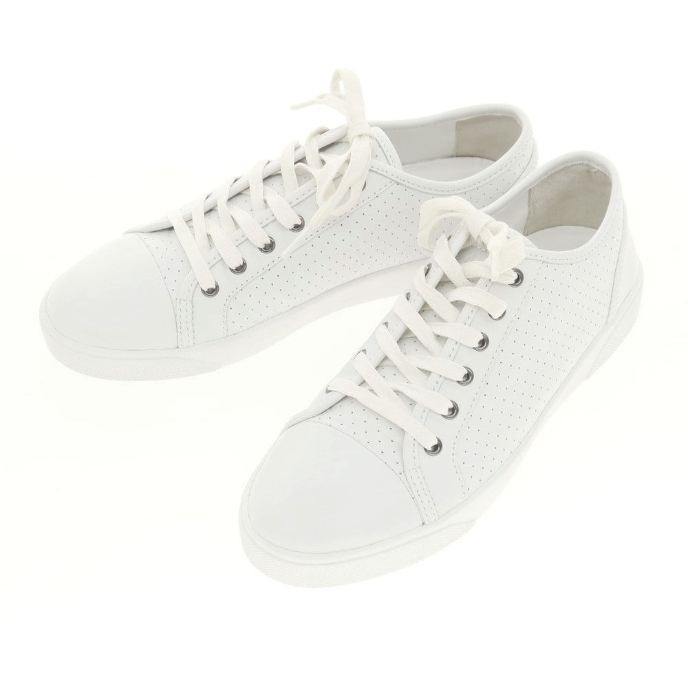 [Used] [Unused] ARMANI COLLEZIONI Leather Sneakers White [6 1/2] [Condition Rank S] [Men&