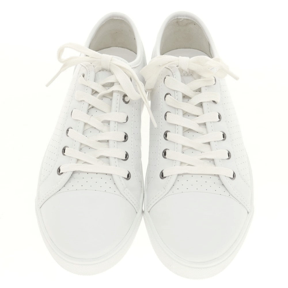[Used] [Unused] ARMANI COLLEZIONI Leather Sneakers White [6 1/2] [Condition Rank S] [Men&