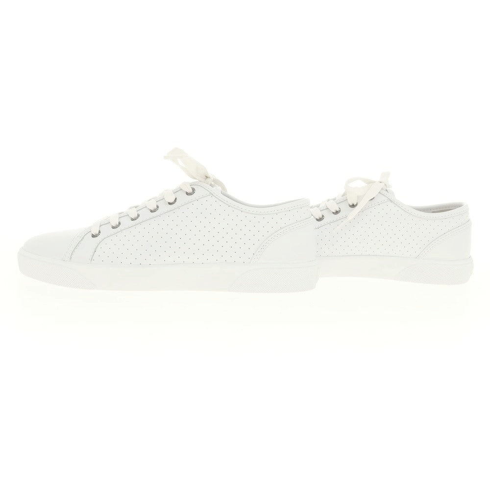 [Used] [Unused] ARMANI COLLEZIONI Leather Sneakers White [6 1/2] [Condition Rank S] [Men&