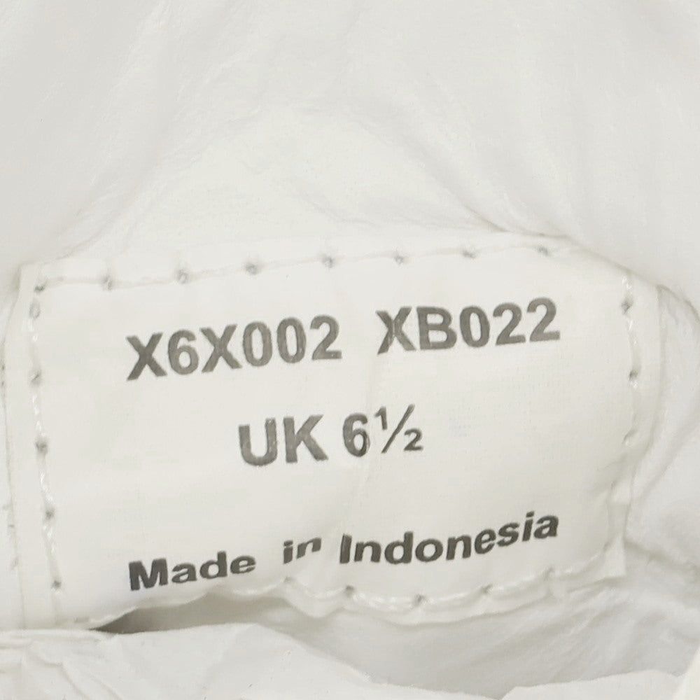 [Used] [Unused] ARMANI COLLEZIONI Leather Sneakers White [6 1/2] [Condition Rank S] [Men&