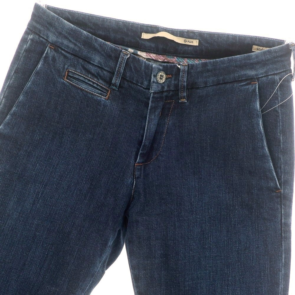 【中古】チープラス C+ ストレッチ コットン ジーンズ デニムパンツ ネイビー【 30 】【 状態ランクB 】【 メンズ 】