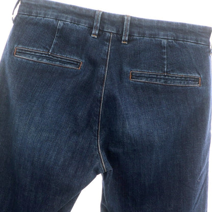 【中古】チープラス C+ ストレッチ コットン ジーンズ デニムパンツ ネイビー【 30 】【 状態ランクB 】【 メンズ 】