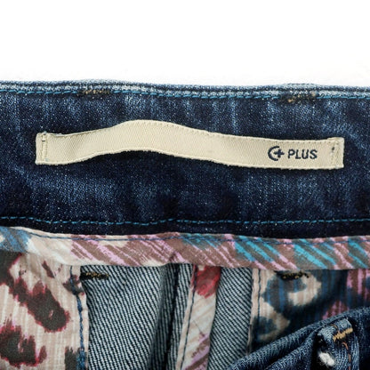 【中古】チープラス C+ ストレッチ コットン ジーンズ デニムパンツ ネイビー【 30 】【 状態ランクB 】【 メンズ 】