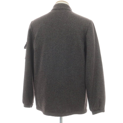 【中古】ロダ RODA 中綿入り ウールカシミヤ スタンドカラー ブルゾン グレーxブラウン【 S 】【 状態ランクB 】【 メンズ 】