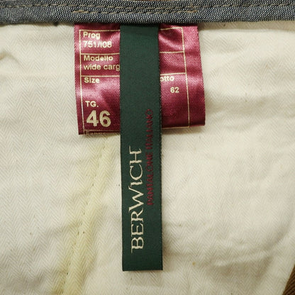【中古】ベルウィッチ BERWICH コットンポリエステル カーゴパンツ ブラウン【 46 】【 状態ランクC 】【 メンズ 】