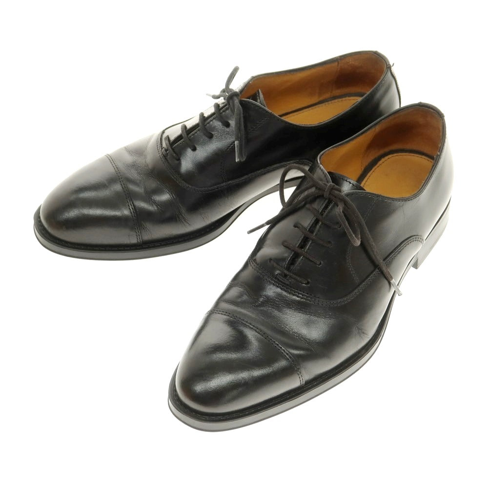【中古】ア テストーニ a.testoni ストレートチップ ドレスシューズ ブラック【 5 1/2 】【 状態ランクB 】【 メンズ 】