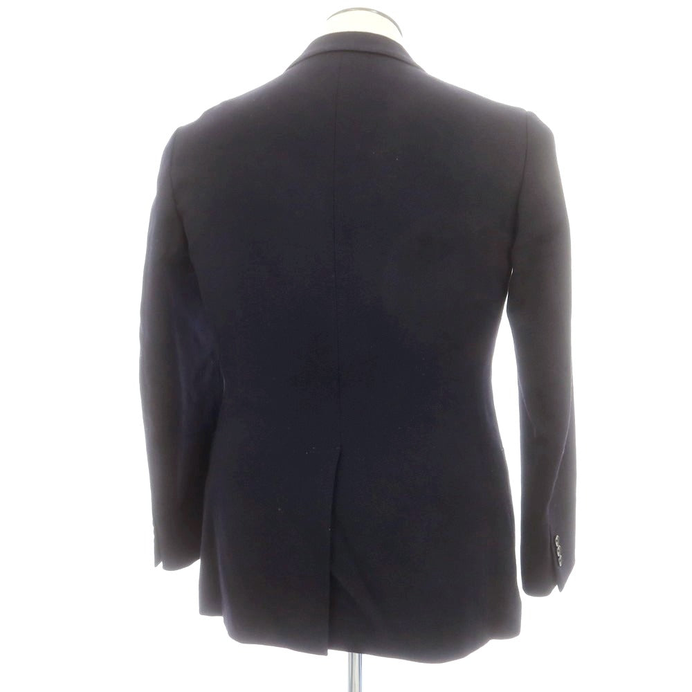 【中古】メイカーズシャツ カマクラ Makers Shirt 鎌倉 ウール テーラードジャケット ダークネイビー【 Ｌ 】【 状態ランクB 】【 メンズ 】