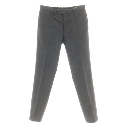【中古】インコテックス スローウェア INCOTEX SLOWEAR ストレッチ ウールポリエステル ドレススラックスパンツ ダークグレー【 46 】【 状態ランクB 】【 メンズ 】