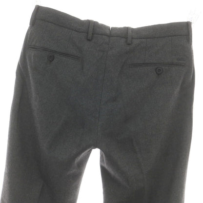 【中古】インコテックス スローウェア INCOTEX SLOWEAR ストレッチ ウールポリエステル ドレススラックスパンツ ダークグレー【 46 】【 状態ランクB 】【 メンズ 】
