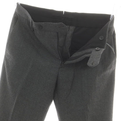 【中古】インコテックス スローウェア INCOTEX SLOWEAR ストレッチ ウールポリエステル ドレススラックスパンツ ダークグレー【 46 】【 状態ランクB 】【 メンズ 】