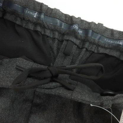 【中古】インコテックス スローウェア INCOTEX SLOWEAR ストレッチ ウールポリエステル イージースラックスパンツ ダークグレー【 46 】【 状態ランクB 】【 メンズ 】