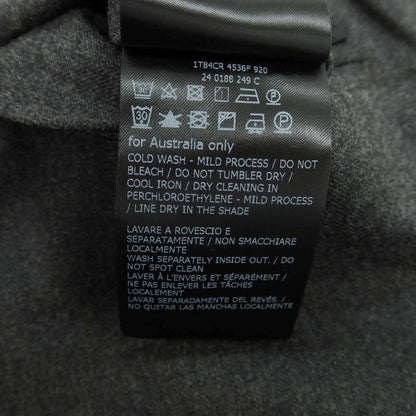 【中古】インコテックス スローウェア INCOTEX SLOWEAR ストレッチ ウールポリエステル イージースラックスパンツ ダークグレー【 46 】【 状態ランクB 】【 メンズ 】