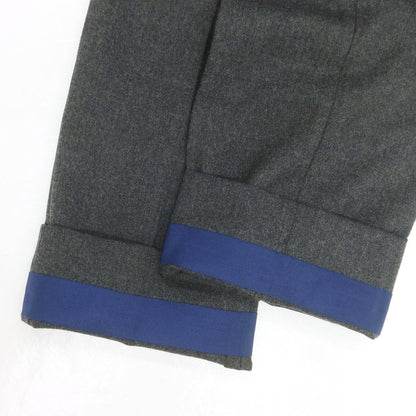 【中古】インコテックス スローウェア INCOTEX SLOWEAR ストレッチ ウールポリエステル イージースラックスパンツ ダークグレー【 46 】【 状態ランクB 】【 メンズ 】