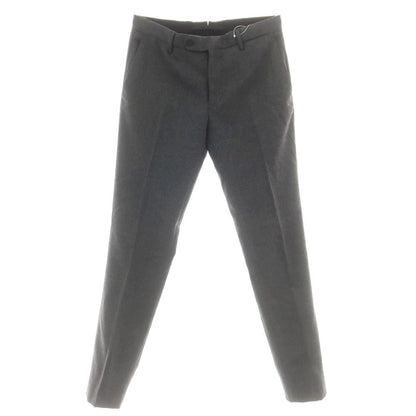 【中古】インコテックス スローウェア INCOTEX SLOWEAR ストレッチ ウールポリエステル ドレススラックスパンツ ダークグレー【 46 】【 状態ランクB 】【 メンズ 】