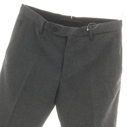 【中古】インコテックス スローウェア INCOTEX SLOWEAR ストレッチ ウールポリエステル ドレススラックスパンツ ダークグレー【 46 】【 状態ランクB 】【 メンズ 】