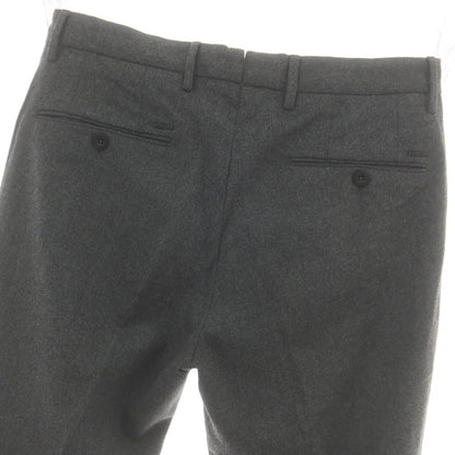 【中古】インコテックス スローウェア INCOTEX SLOWEAR ストレッチ ウールポリエステル ドレススラックスパンツ ダークグレー【 46 】【 状態ランクB 】【 メンズ 】