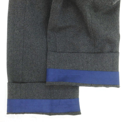 【中古】インコテックス スローウェア INCOTEX SLOWEAR ストレッチ ウールポリエステル ドレススラックスパンツ ダークグレー【 46 】【 状態ランクB 】【 メンズ 】