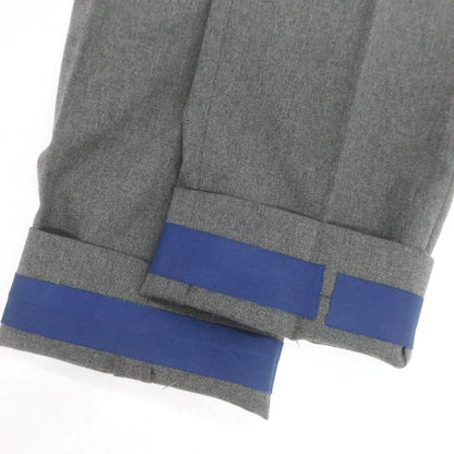 【中古】インコテックス スローウェア INCOTEX SLOWEAR ストレッチ ウールポリエステル イージースラックスパンツ グレー【 46 】【 状態ランクB 】【 メンズ 】