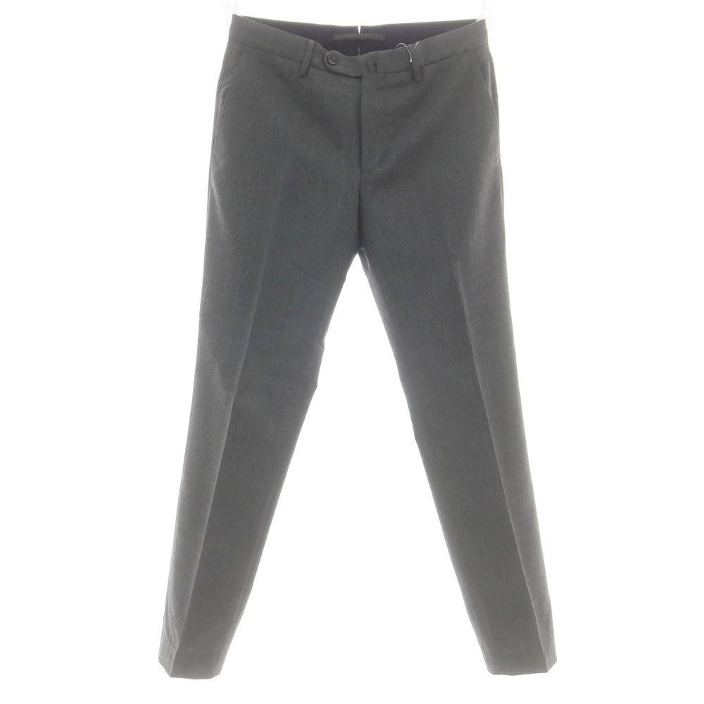 【中古】インコテックス スローウェア INCOTEX SLOWEAR ストレッチ ウールポリエステル ドレススラックスパンツ グレー【サイズ46】【 状態ランクB 】【 メンズ 】 [CPD]
