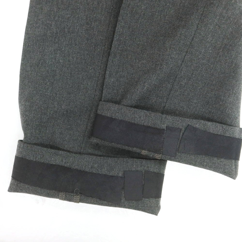 【中古】インコテックス スローウェア INCOTEX SLOWEAR ストレッチ ウールポリエステル ドレススラックスパンツ グレー【サイズ46】【 状態ランクB 】【 メンズ 】 [CPD]