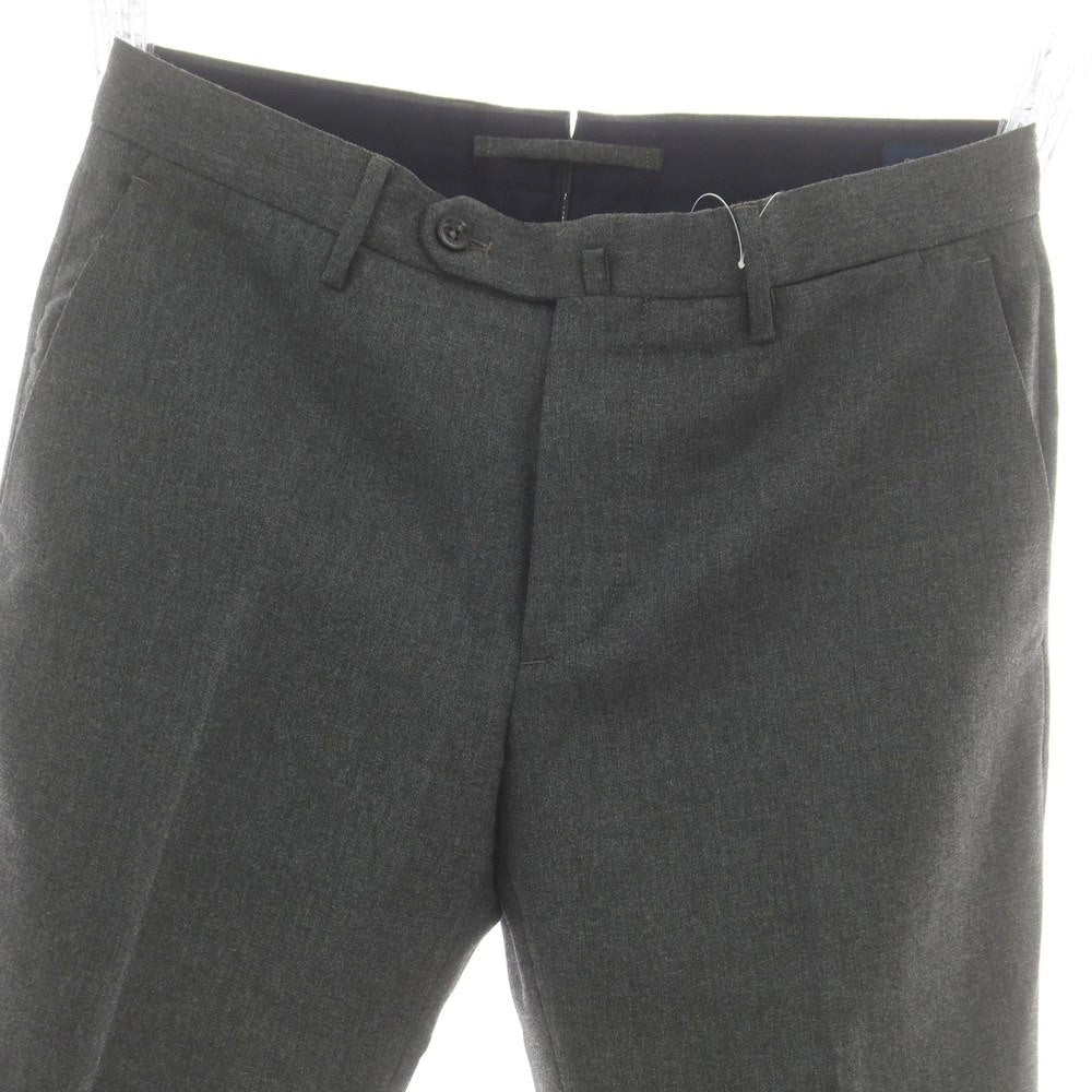 【中古】インコテックス スローウェア INCOTEX SLOWEAR ストレッチ ウールポリエステル ドレススラックスパンツ グレー【サイズ46】【 状態ランクB 】【 メンズ 】 [CPD]